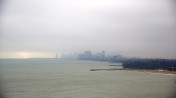 Weather camera view of Northwestern University.