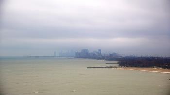 Weather camera view of Northwestern University.