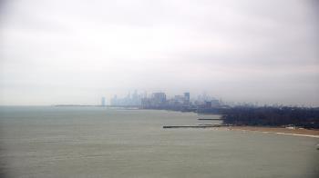 Weather camera view of Northwestern University.