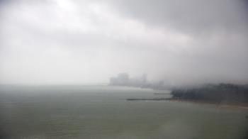 Weather camera view of Northwestern University.