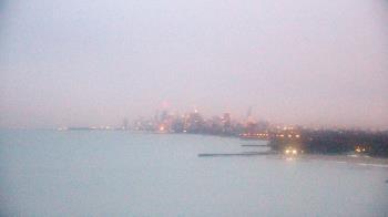 Weather camera view of Northwestern University.