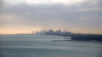 Weather camera view of Northwestern University.