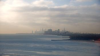 Weather camera view of Northwestern University.