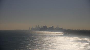 Weather camera view of Northwestern University.