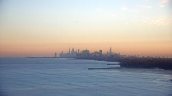 Weather camera view of Northwestern University.