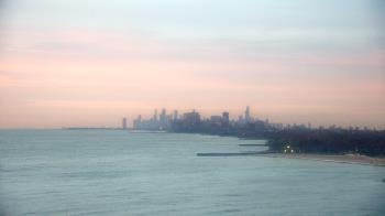 Weather camera view of Northwestern University.