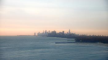 Weather camera view of Northwestern University.