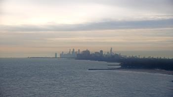 Weather camera view of Northwestern University.