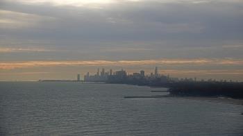 Weather camera view of Northwestern University.