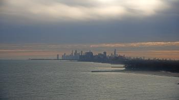Weather camera view of Northwestern University.