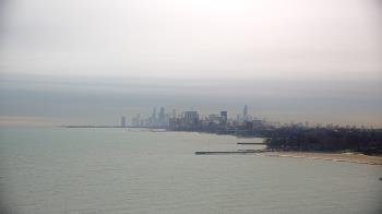 Weather camera view of Northwestern University.