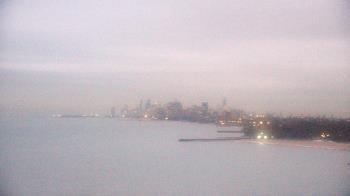 Weather camera view of Northwestern University.