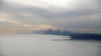 Weather camera view of Northwestern University.