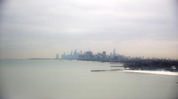 Weather camera view of Northwestern University.