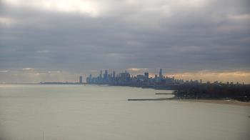 Weather camera view of Northwestern University.