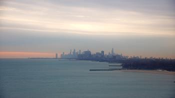 Weather camera view of Northwestern University.