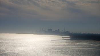 Weather camera view of Northwestern University.