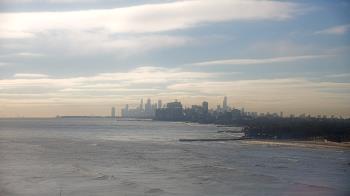 Weather camera view of Northwestern University.
