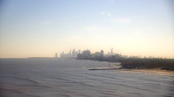 Weather camera view of Northwestern University.