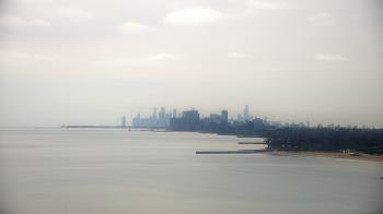 Weather camera view of Northwestern University.