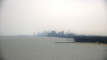 Weather camera view of Northwestern University.