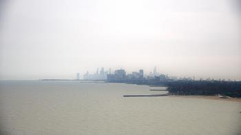 Weather camera view of Northwestern University.