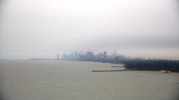 Weather camera view of Northwestern University.