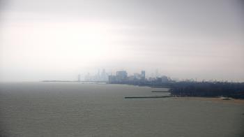 Weather camera view of Northwestern University.