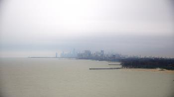 Weather camera view of Northwestern University.