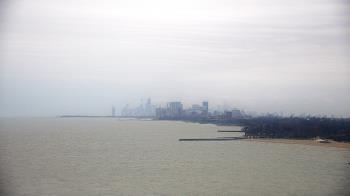 Weather camera view of Northwestern University.