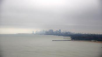 Weather camera view of Northwestern University.