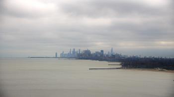 Weather camera view of Northwestern University.