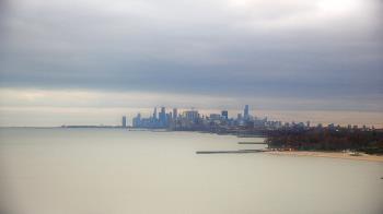 Weather camera view of Northwestern University.