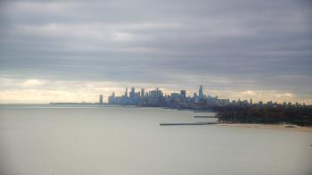 Weather camera view of Northwestern University.