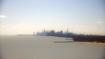 Weather camera view of Northwestern University.