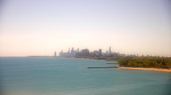 Weather camera view of Northwestern University.