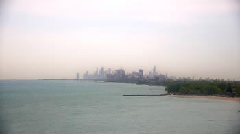 Weather camera view of Northwestern University.