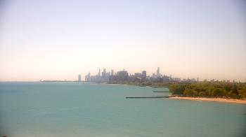 Weather camera view of Northwestern University.