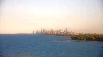 Weather camera view of Northwestern University.