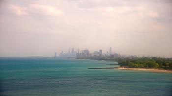 Weather camera view of Northwestern University.