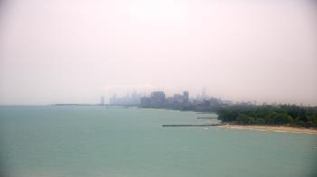 Weather camera view of Northwestern University.