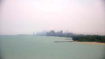 Weather camera view of Northwestern University.