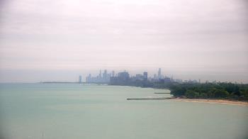 Weather camera view of Northwestern University.