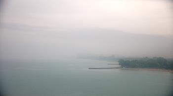 Weather camera view of Northwestern University.