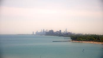 Weather camera view of Northwestern University.