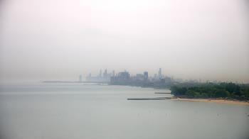 Weather camera view of Northwestern University.