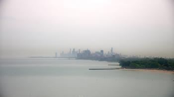 Weather camera view of Northwestern University.