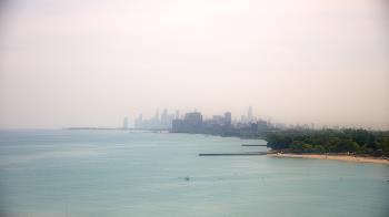 Weather camera view of Northwestern University.
