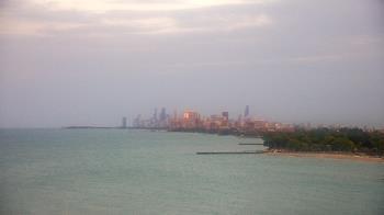 Weather camera view of Northwestern University.