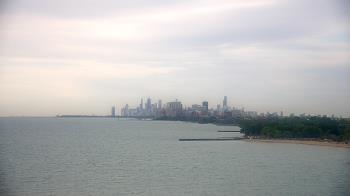 Weather camera view of Northwestern University.